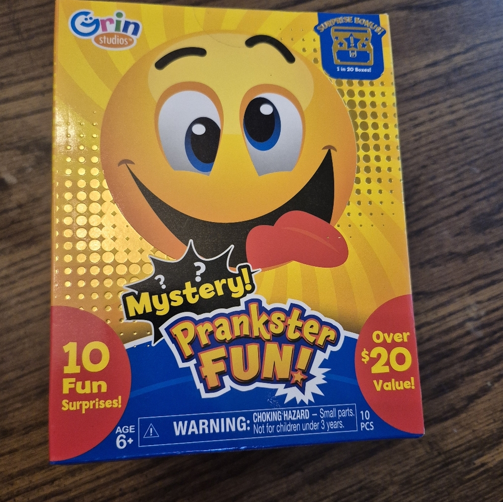 Mystery Prankster Fun Box - Yellow